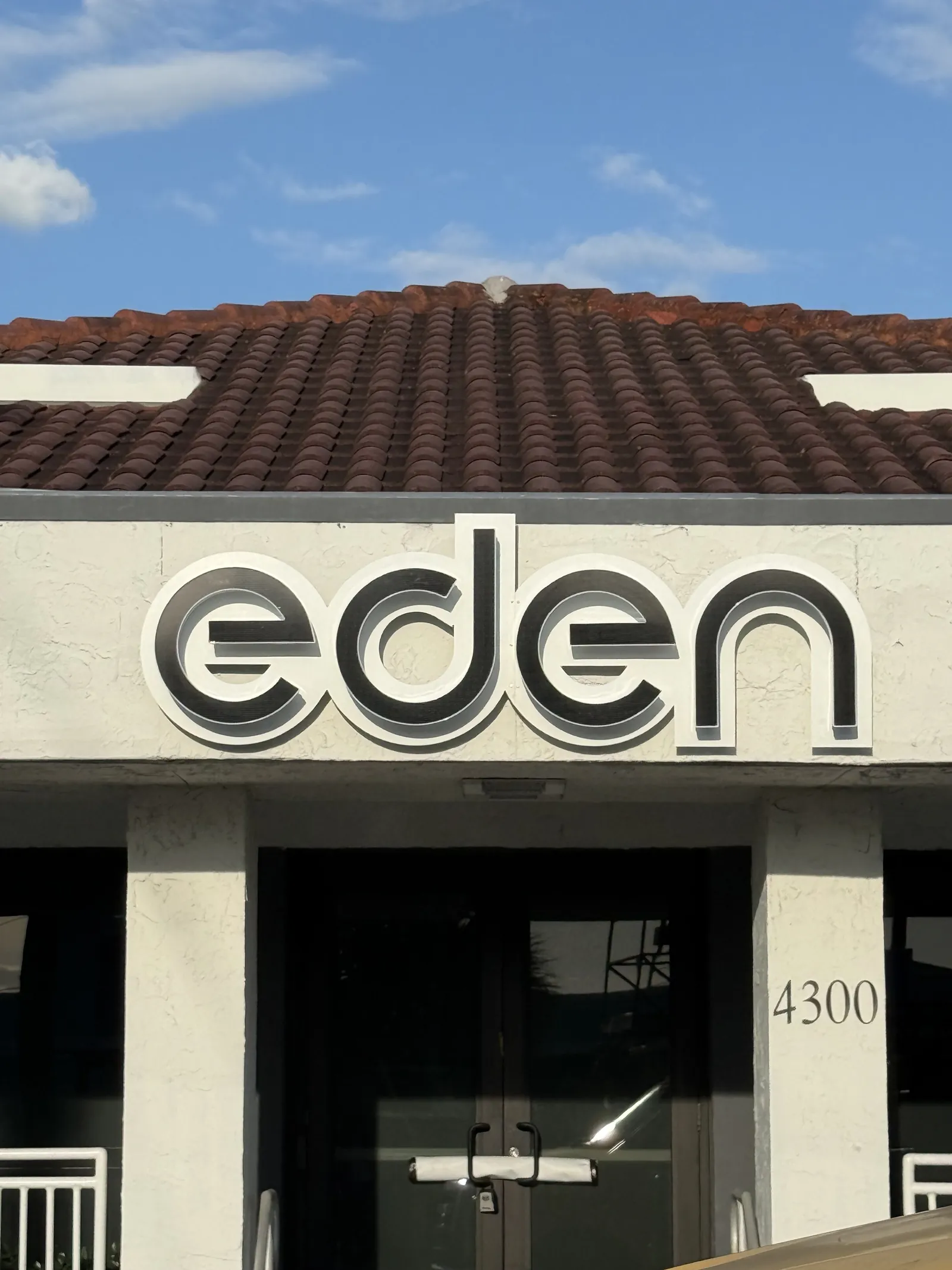 Eden channel letters